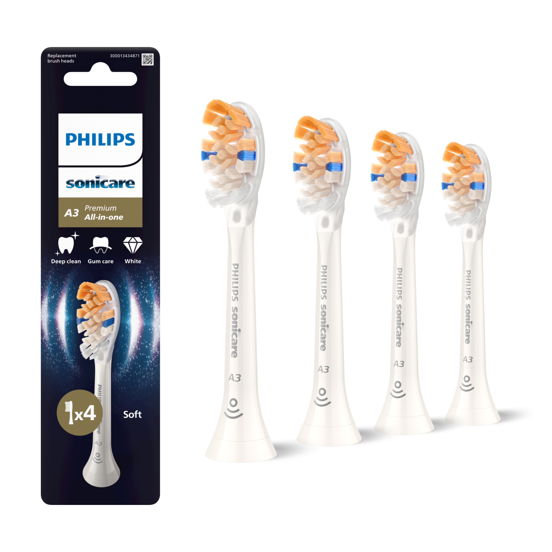 Зубна електрощітка PHILIPS HX9094/87 насадки Premium All-in-One 4 шт