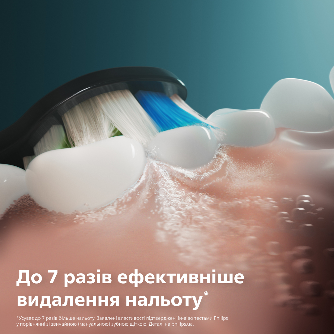 Зубна електрощітка PHILIPS HX6064/88 насадки Optimal White 4 шт