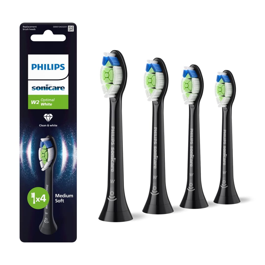 Зубна електрощітка PHILIPS HX6064/88 насадки Optimal White 4 шт