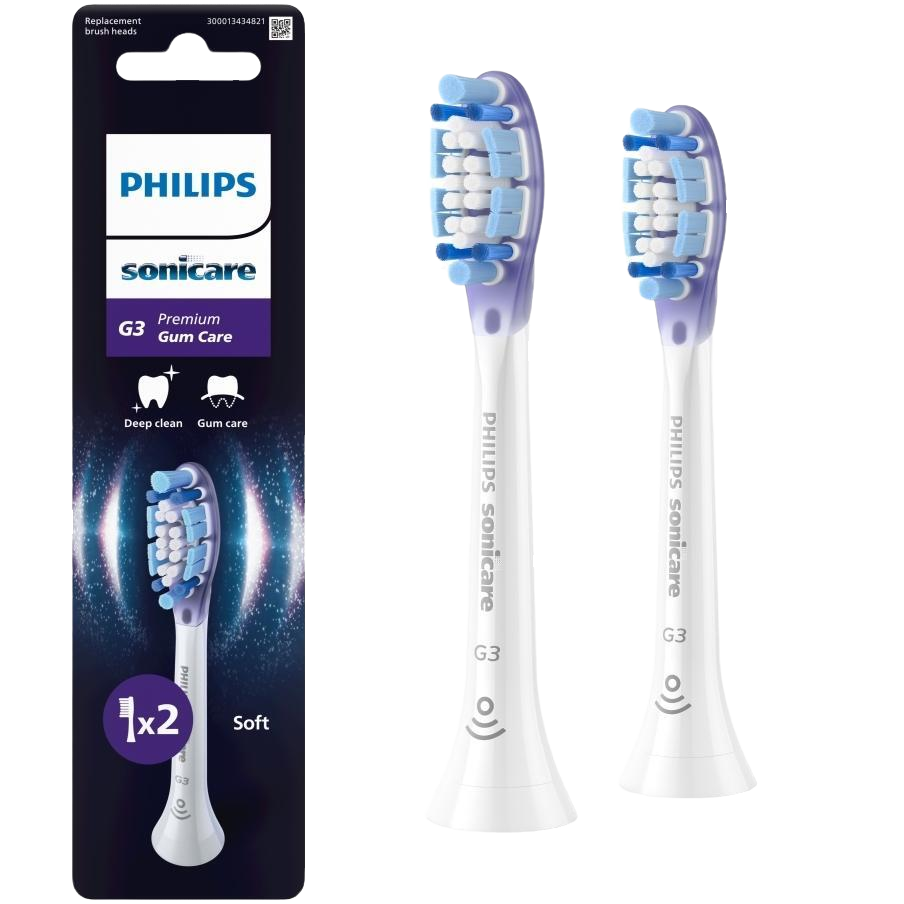 Зубна електрощітка PHILIPS HX9052/87 насадки Premium Gum Care 2 шт