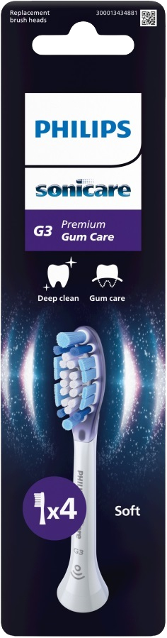 Зубна електрощітка PHILIPS HX9054/87 насадки Premium Gum Care 4 шт