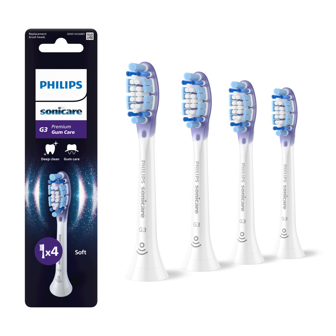 Зубна електрощітка PHILIPS HX9054/87 насадки Premium Gum Care 4 шт
