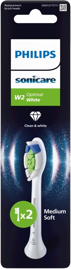 Зубна електрощітка PHILIPS HX6062/87 насадки Optimal White 2 шт