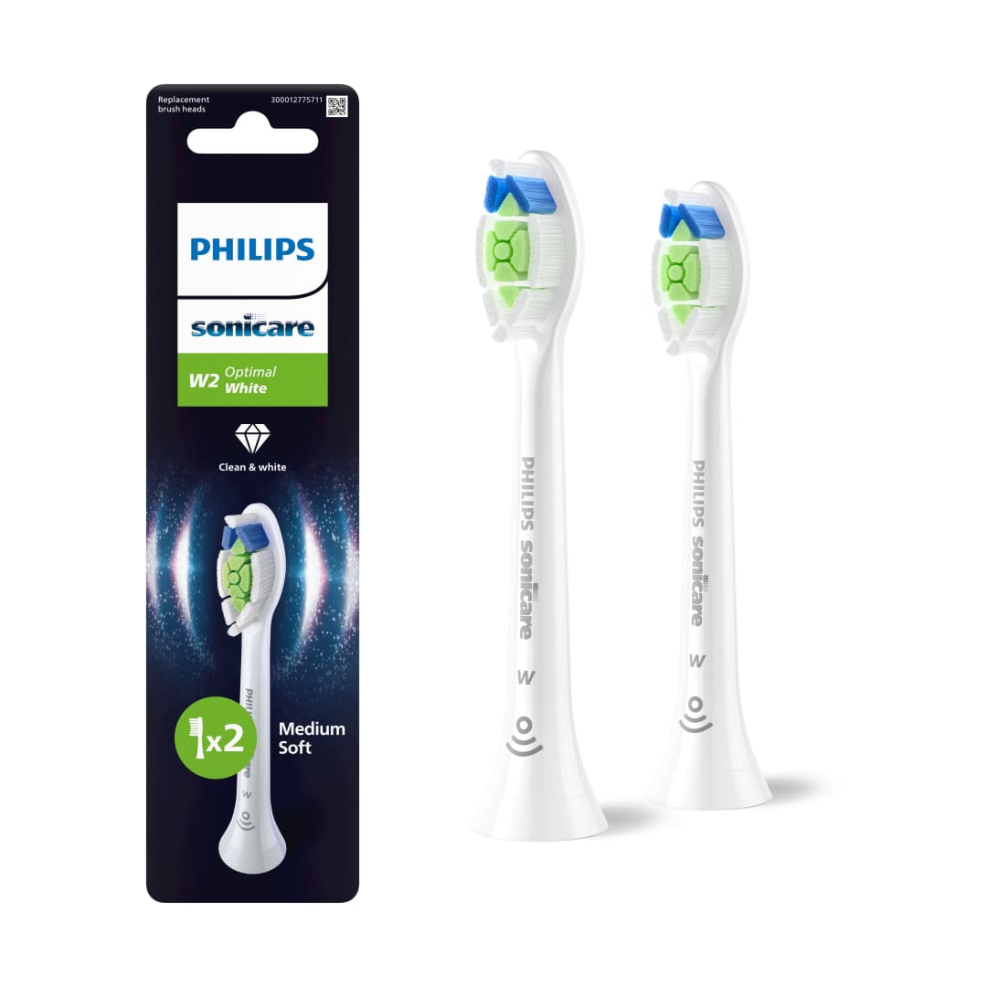 Зубна електрощітка PHILIPS HX6062/87 насадки Optimal White 2 шт