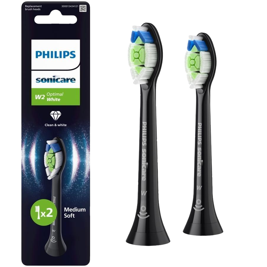 Зубна електрощітка PHILIPS HX6062/88 насадки Optimal White 2 шт