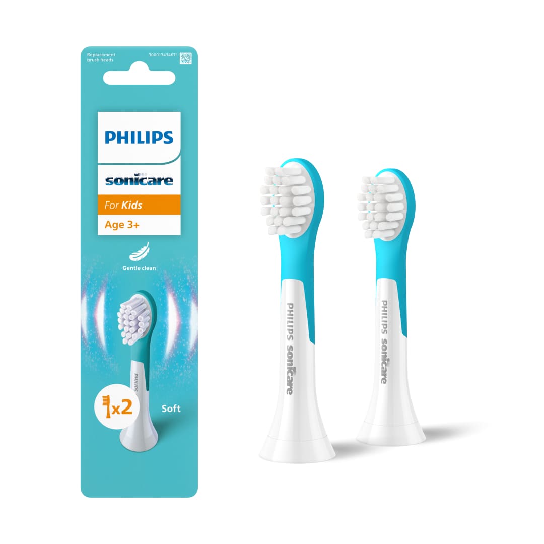 Зубна електрощітка PHILIPS HX6032/90 насадки Kids 3+ років 2 шт