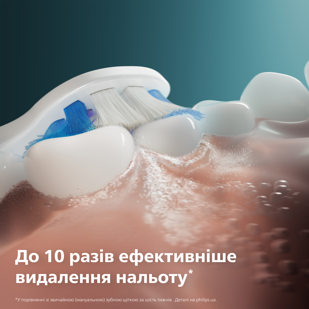 Зубна електрощітка PHILIPS HX6054/87 насадки Sensitive 4 шт