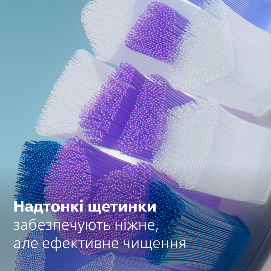 Зубна електрощітка PHILIPS HX6054/87 насадки Sensitive 4 шт