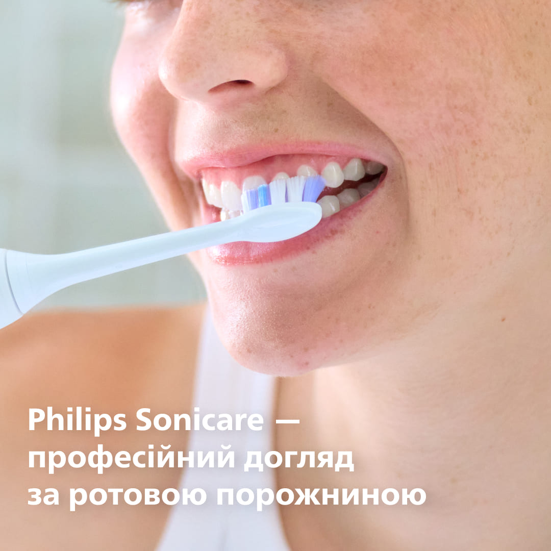 Зубна електрощітка PHILIPS HX6054/87 насадки Sensitive 4 шт