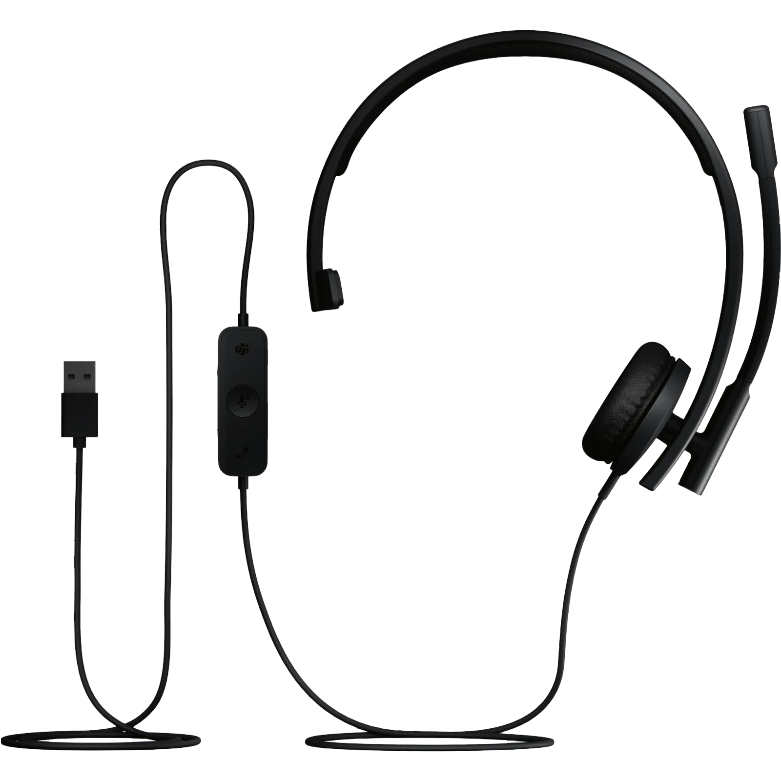 Гарнітура Logitech H570e Corded Mono BLACK-USB-C (981-001427) (7095237)