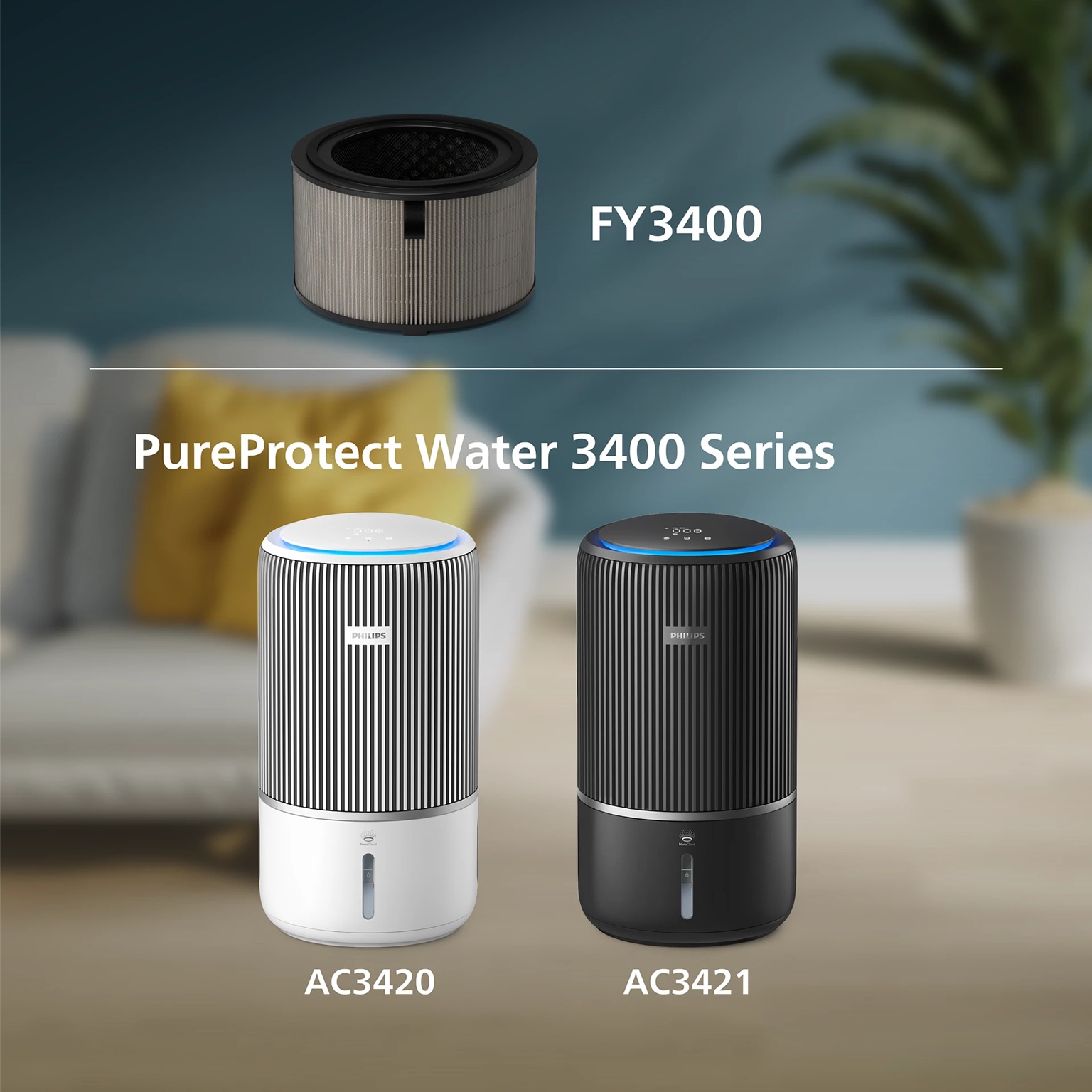 Аксесуари до очищувачів повітря PHILIPS FY3400/30