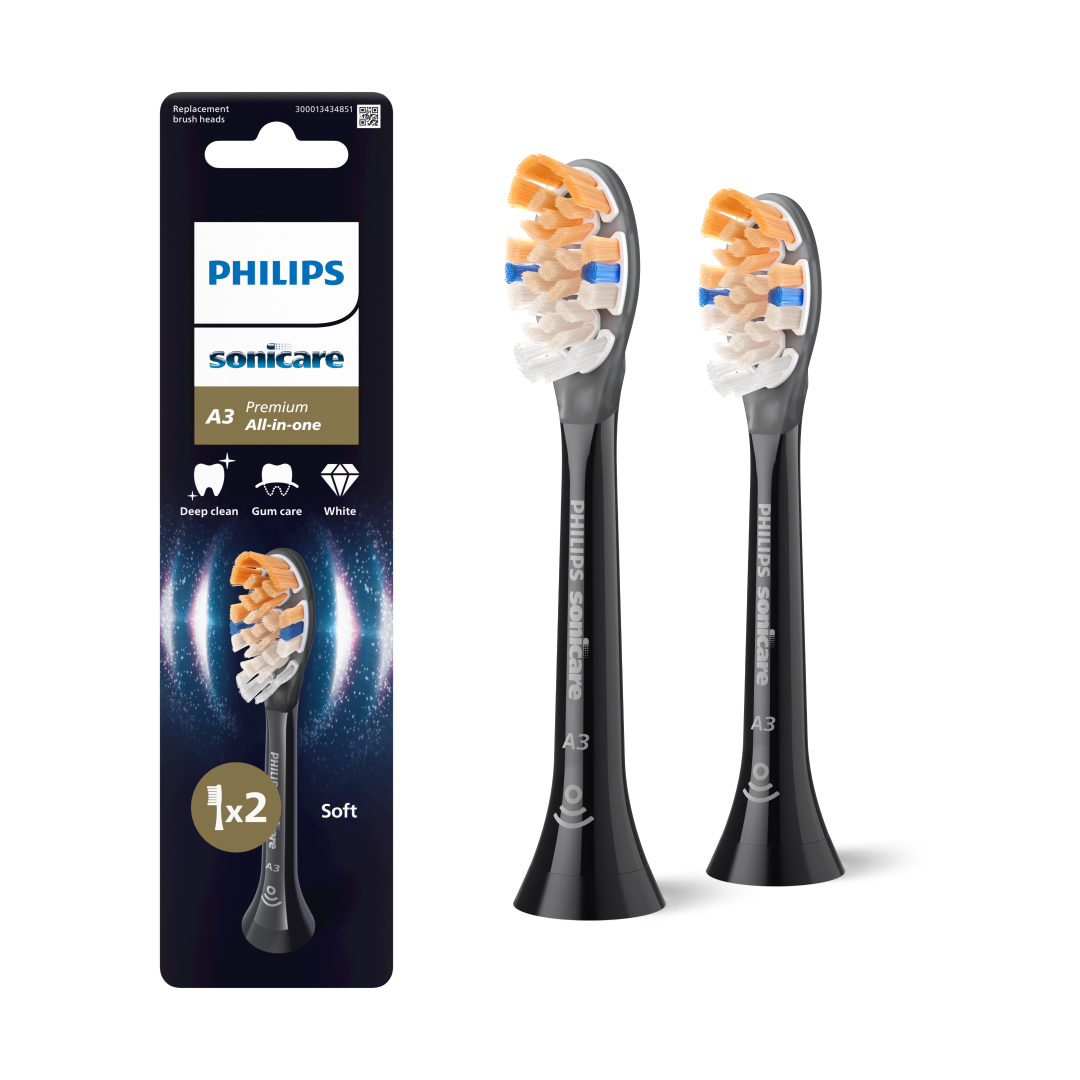Зубна електрощітка PHILIPS HX9092/88 насадки Premium All-in-One 2 шт