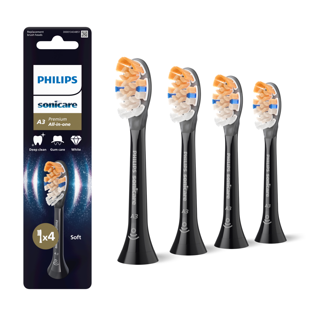 Зубна електрощітка PHILIPS HX9094/88 насадки Premium All-in-One 4 шт