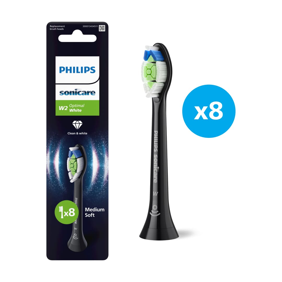Зубна електрощітка PHILIPS HX6068/88 насадки Optimal White 8 шт