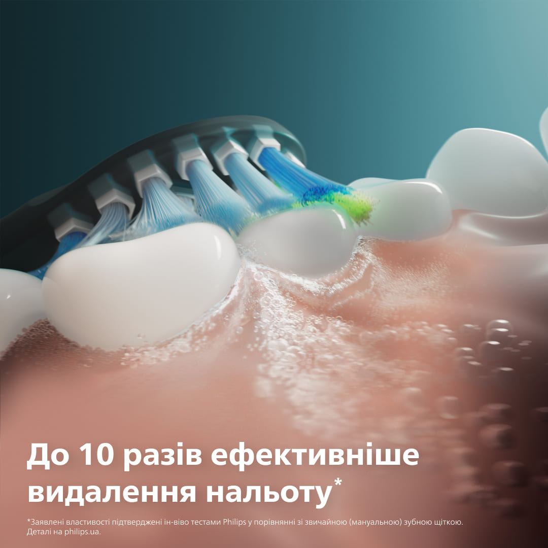 Зубна електрощітка PHILIPS HX9042/88 насадки Premium Plaque Defence 2 шт