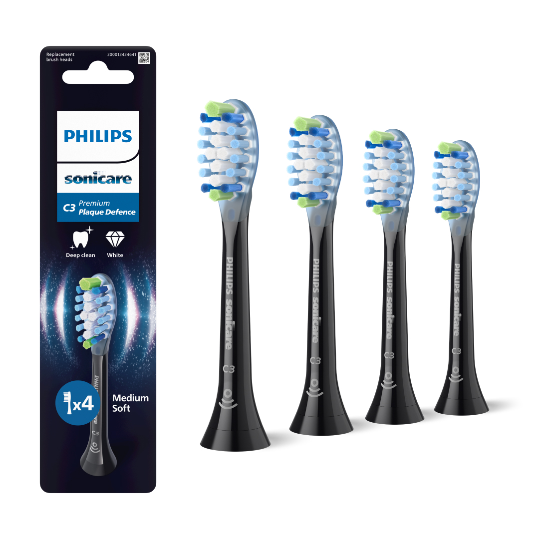 Зубна електрощітка PHILIPS HX9044/88 насадки Premium Plaque Defence 4 шт