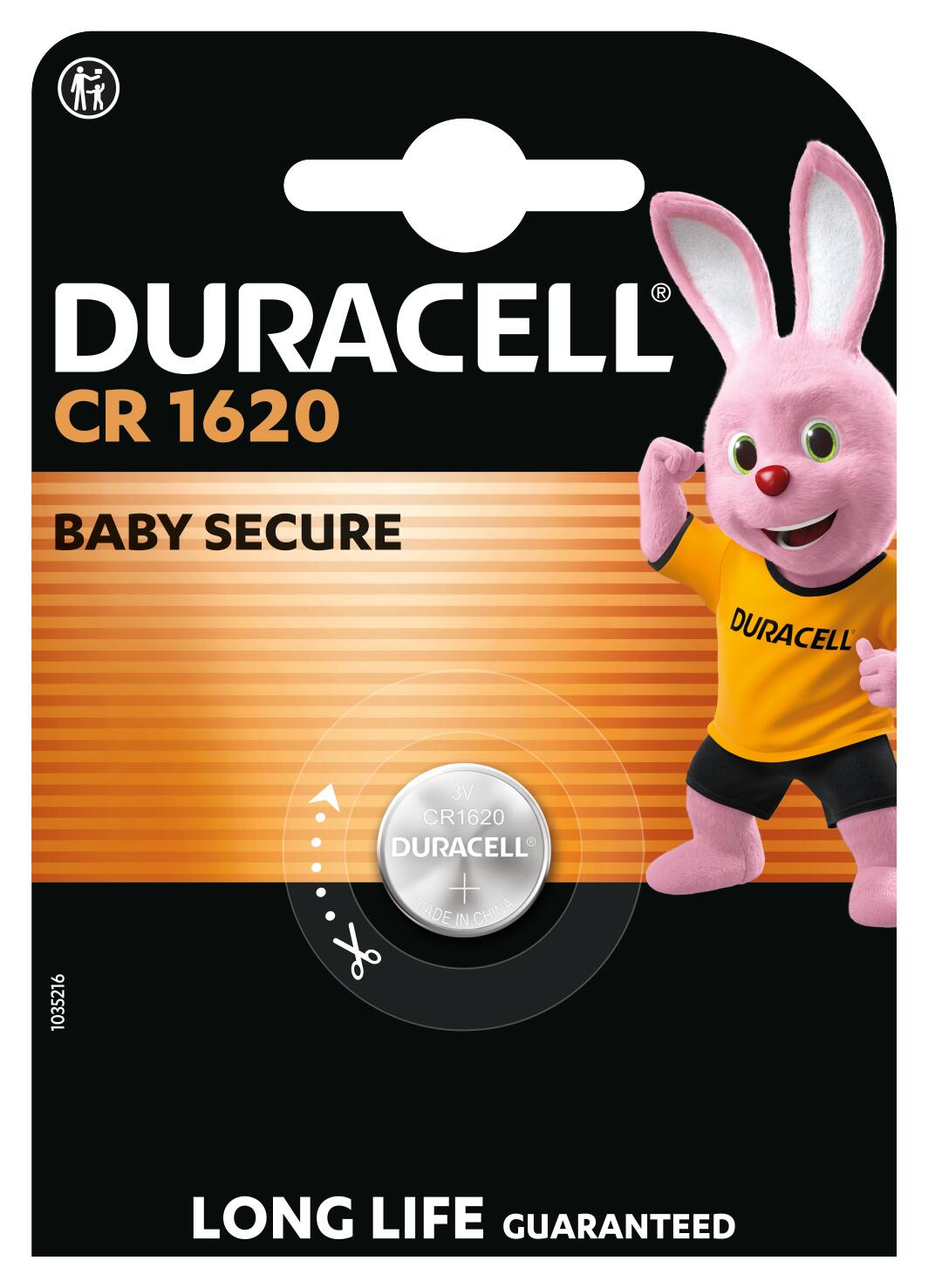 Батарейка DURACELL DL1620 DSN уп. 1 шт.