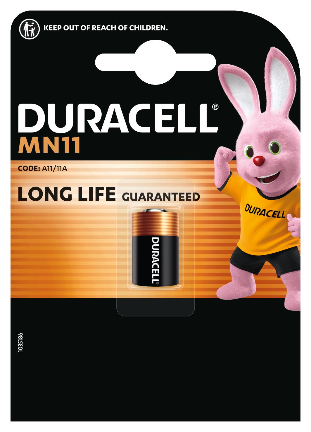 Батарейка DURACELL MN11 уп. 1 шт.