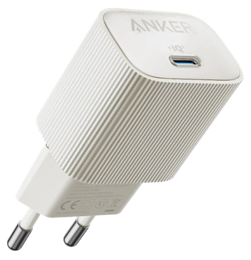 мережева зарядка ANKER PowerPort 511 Nano IV - 30W USB-C (Білий)