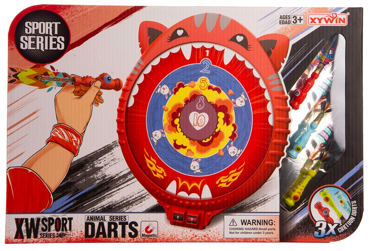 Іграшковий набір DIY Toys Магнітний дартс Тигр (CJ-1515378) (ДУ)