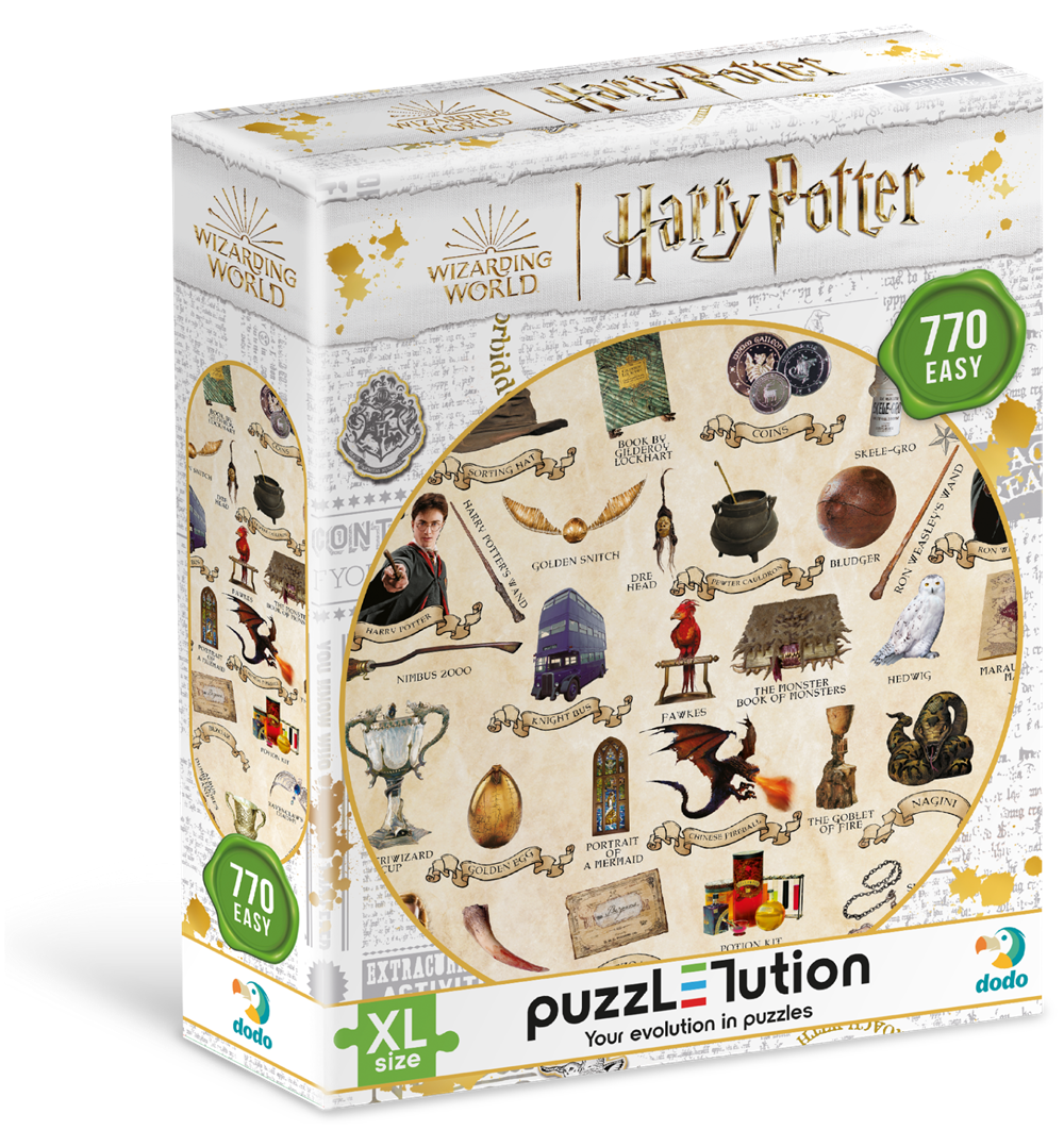 Пазл Easy-XL «Harry Potter. Посібник для чарівників», 770 елементів