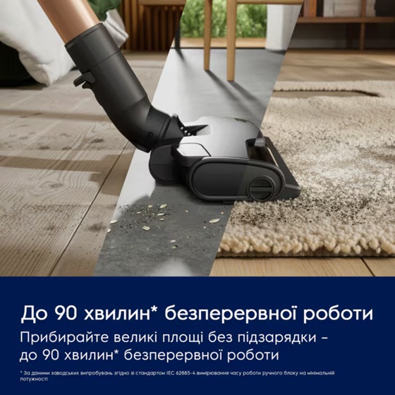Пилосос акумуляторний ELECTROLUX EP83HB25UV