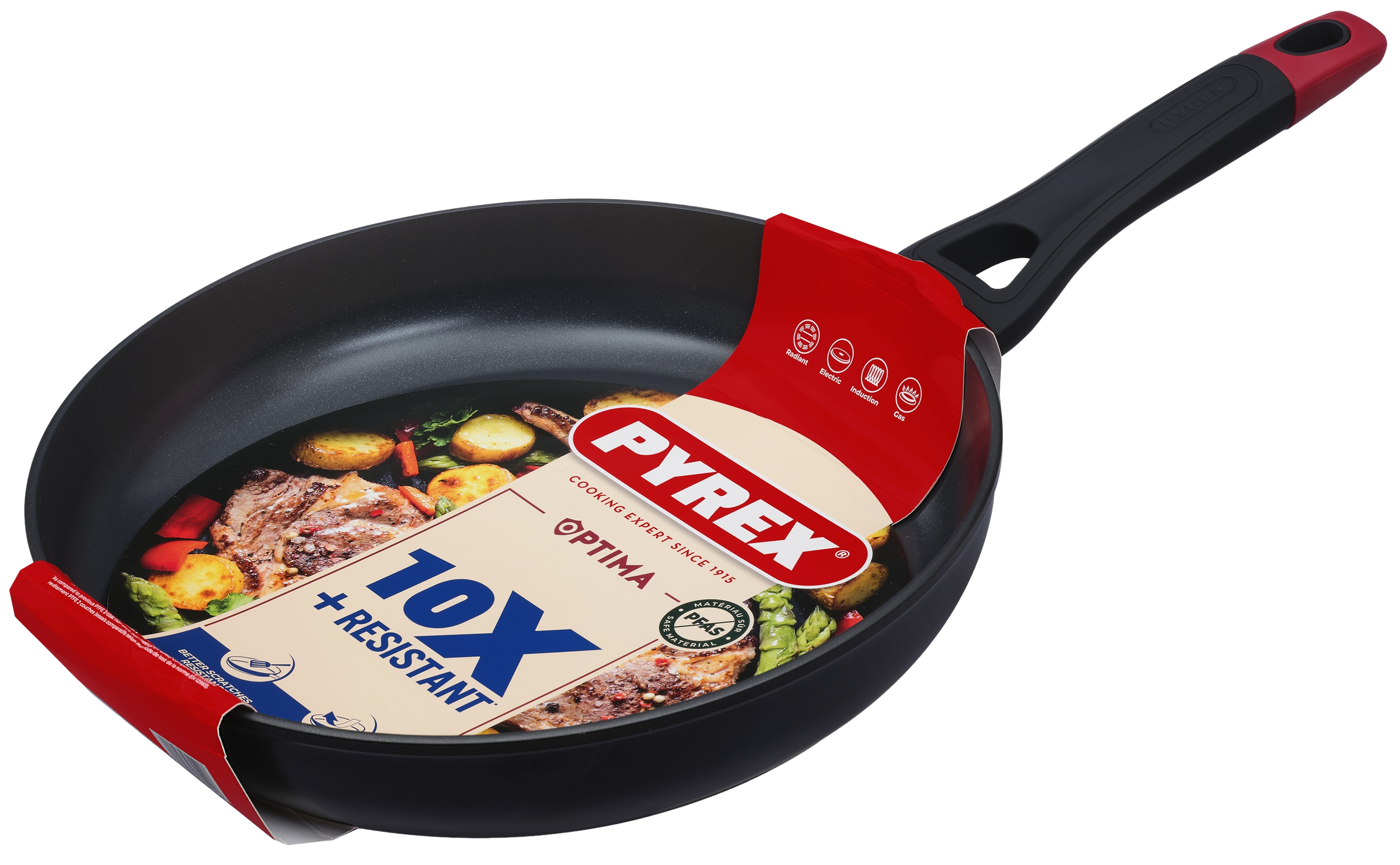 Сковорода PYREX OPTIMA 30 см індукція б/кришки (OT30BF6/8046)