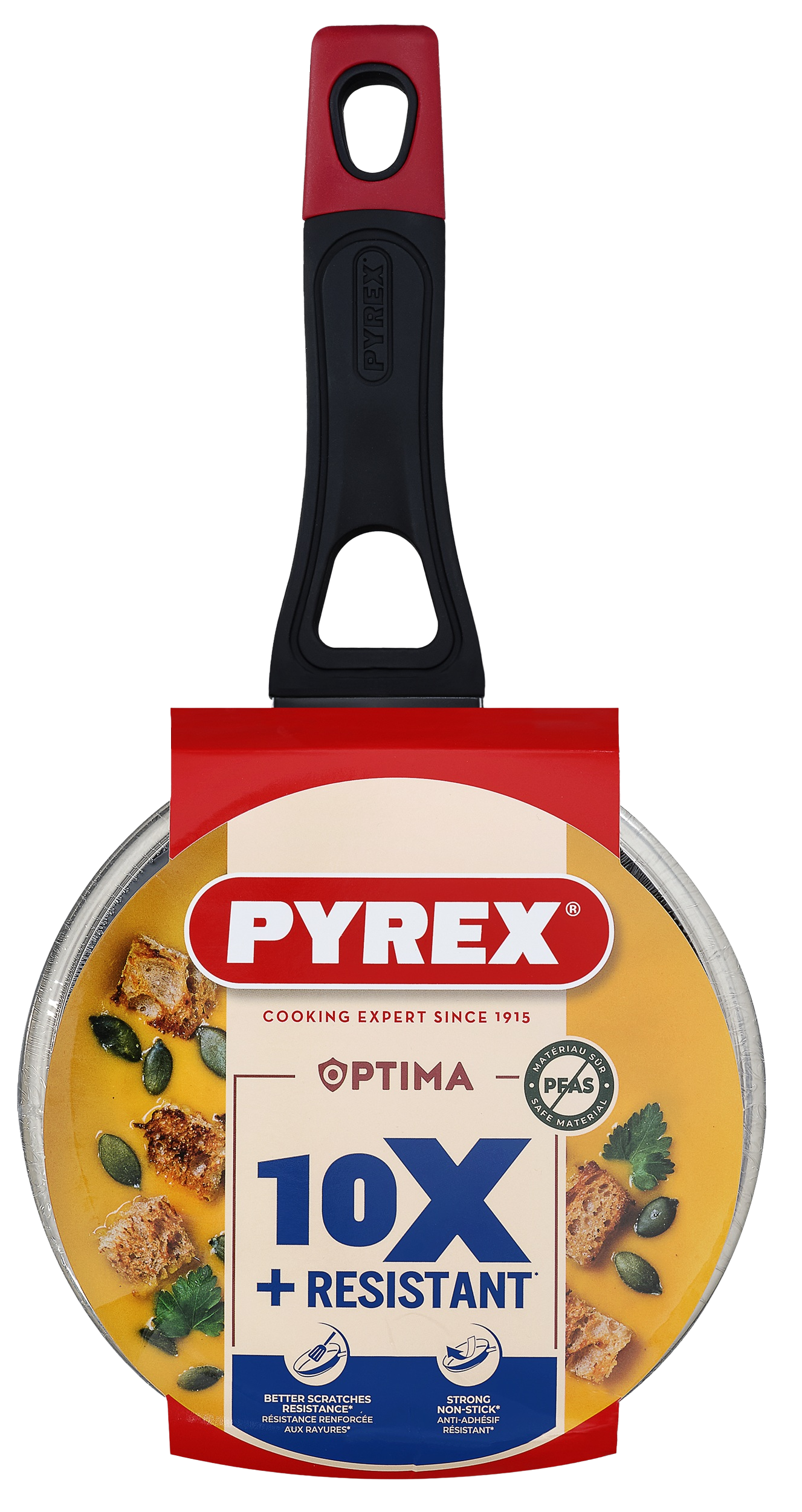 Ківш PYREX OPTIMA 16см індукція з кришкою (OT16AP6/8044)