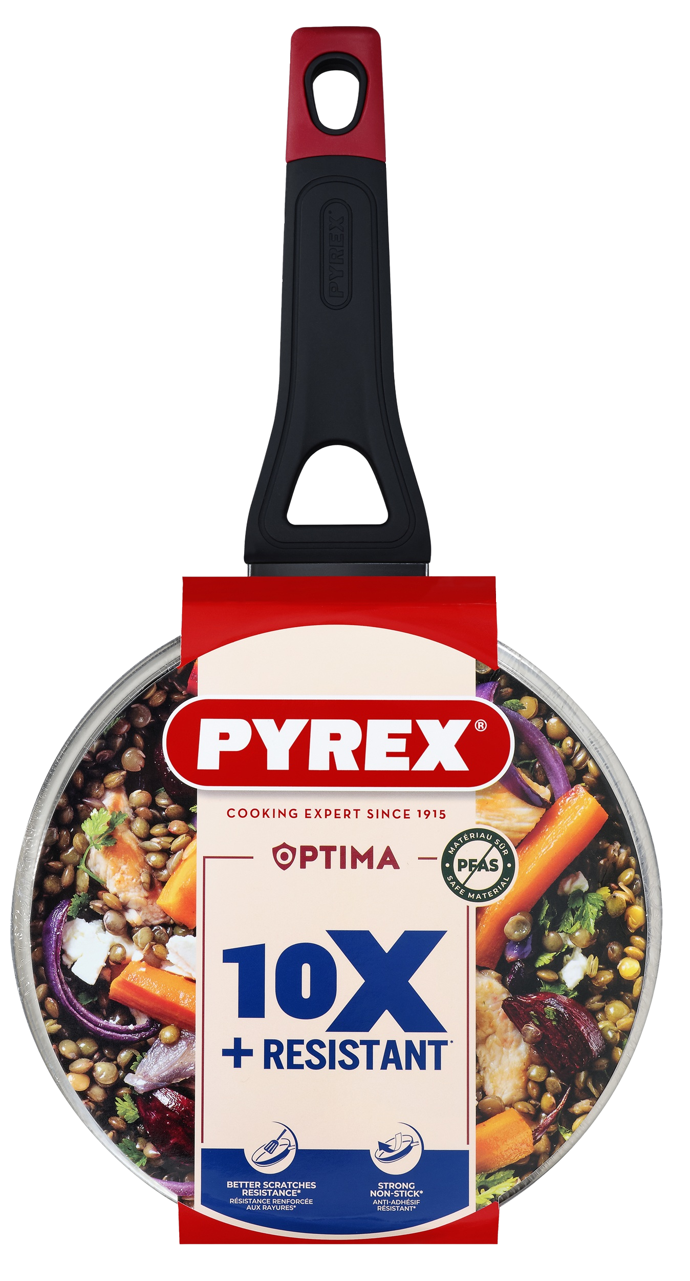 Ківш PYREX OPTIMA 20см індукція з кришкою (OT20AP6/8044)