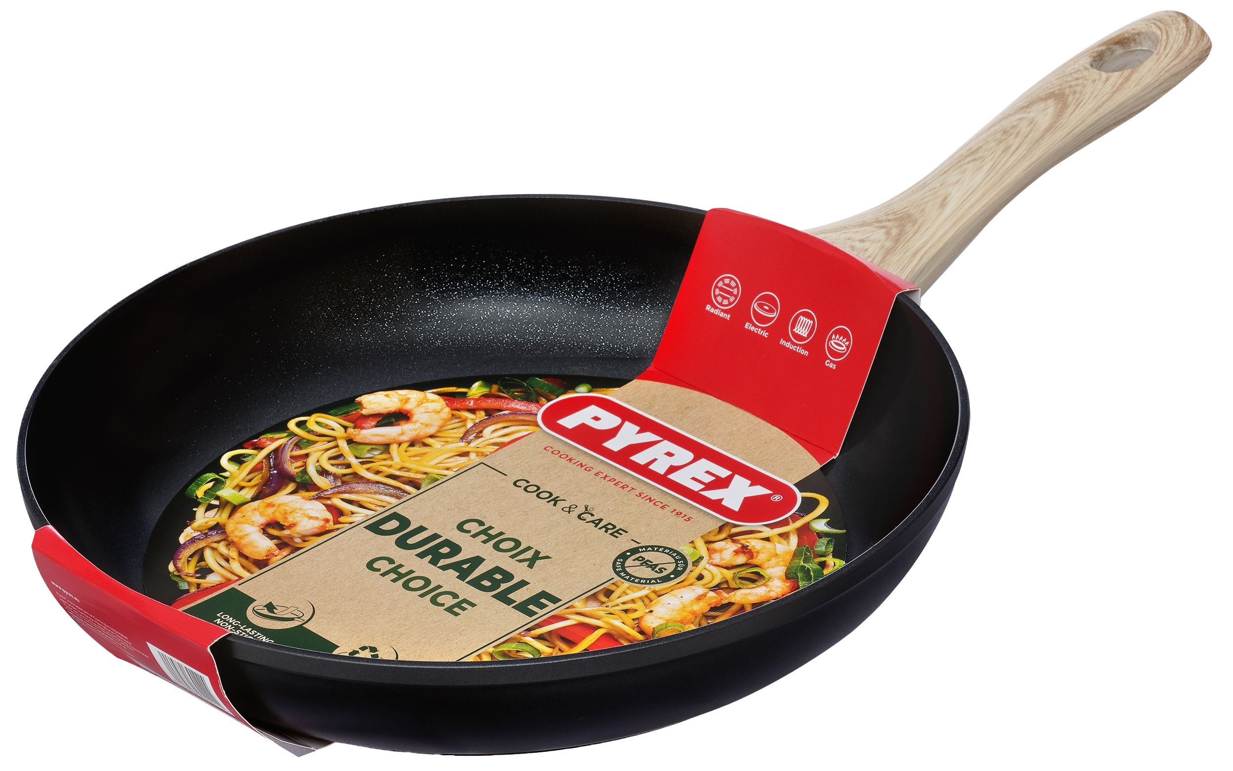 Сковорода PYREX Cook&Care 30 см індукція б/кришки (CR30BF6/8046)
