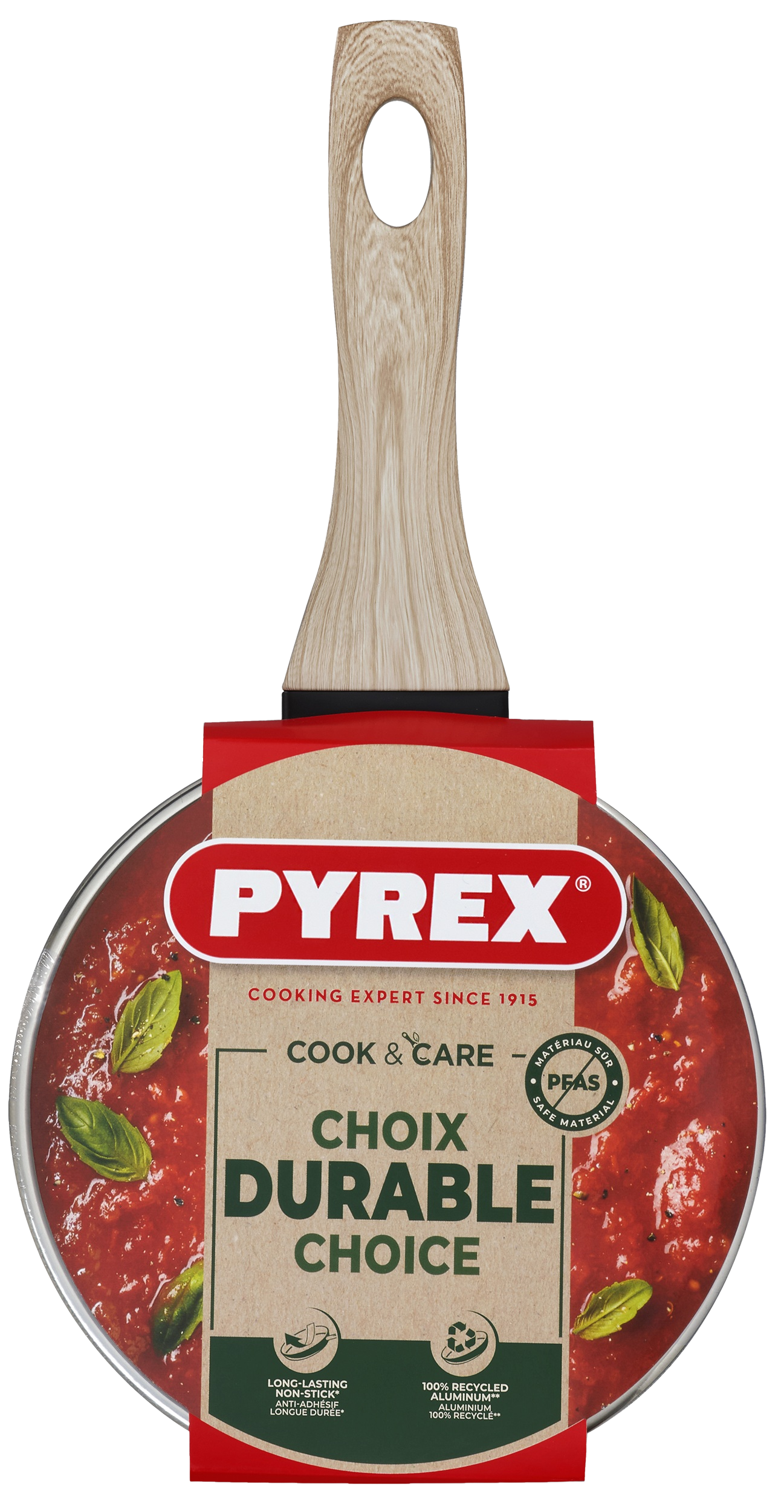 Ківш PYREX Cook&Care 16см індукція з кришкою (CR16AP6/8044)