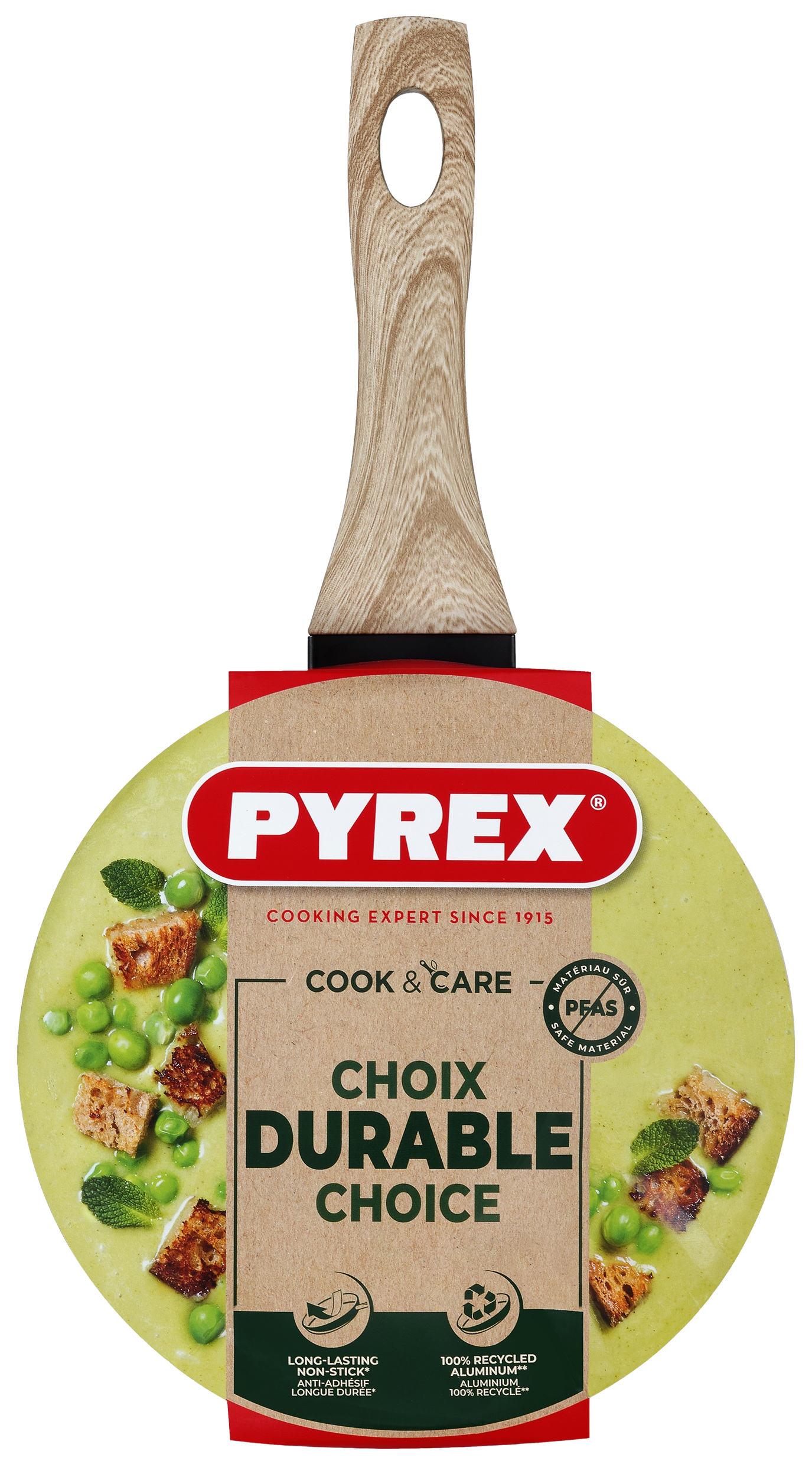 Ківш PYREX Cook&Care 18см індукція з кришкою (CR18AP6/8044)