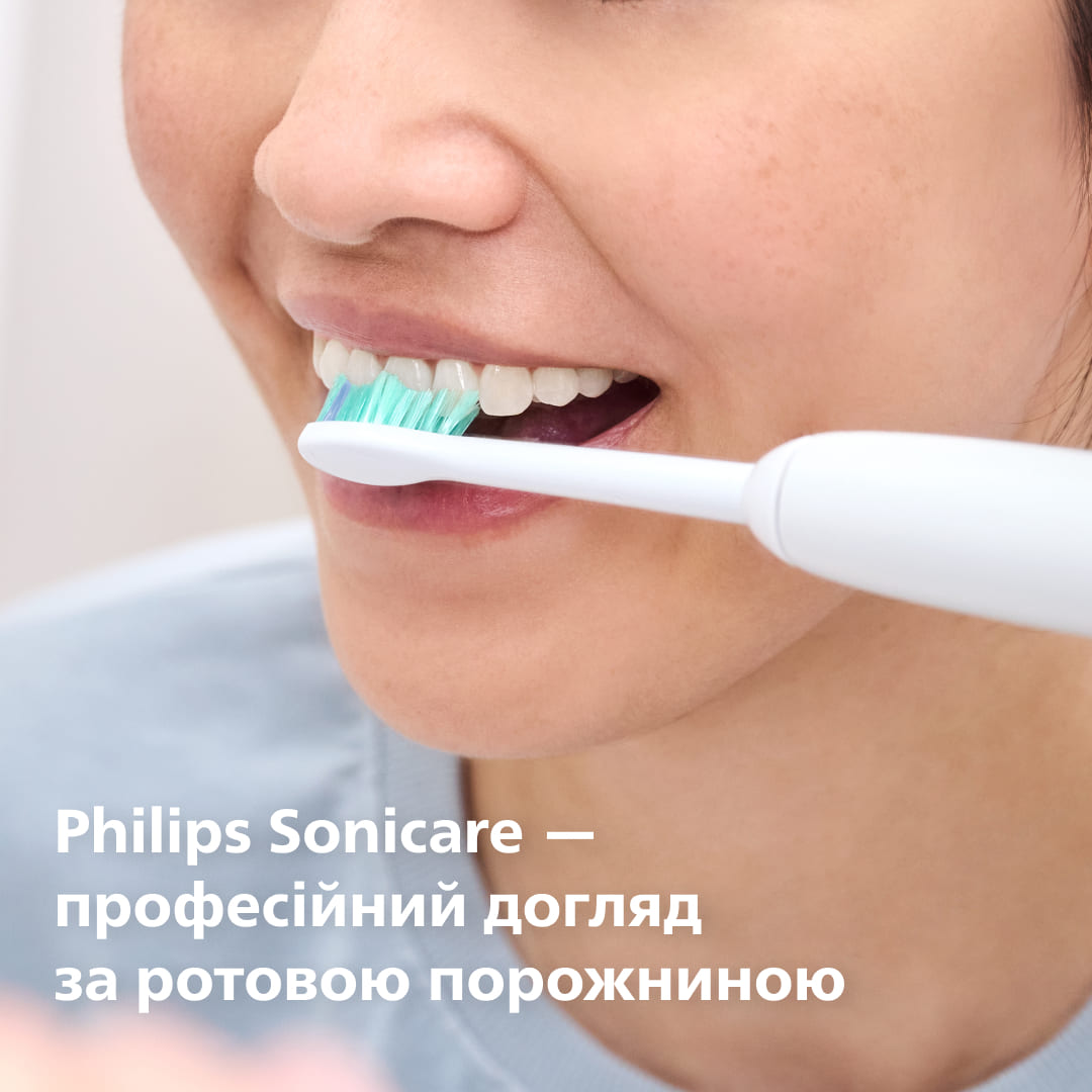 Зубна електрощітка PHILIPS Насадки для зубної щітки Sonicare ProResults (HX6012/87)