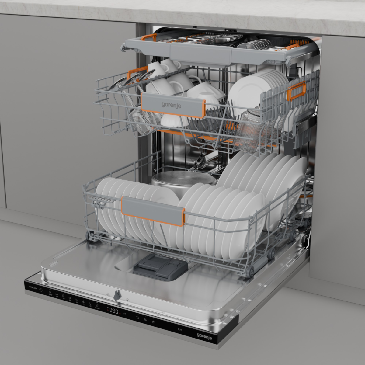 Вбуд. посудомийка GORENJE GV 673 C65