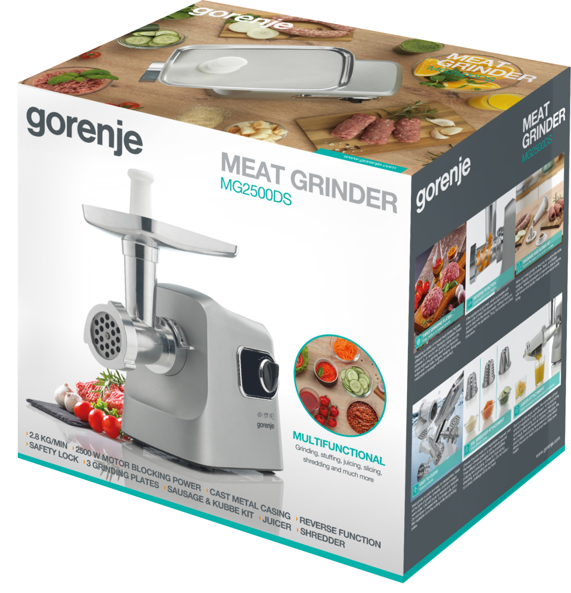 М'ясорубка GORENJE MG2500DS