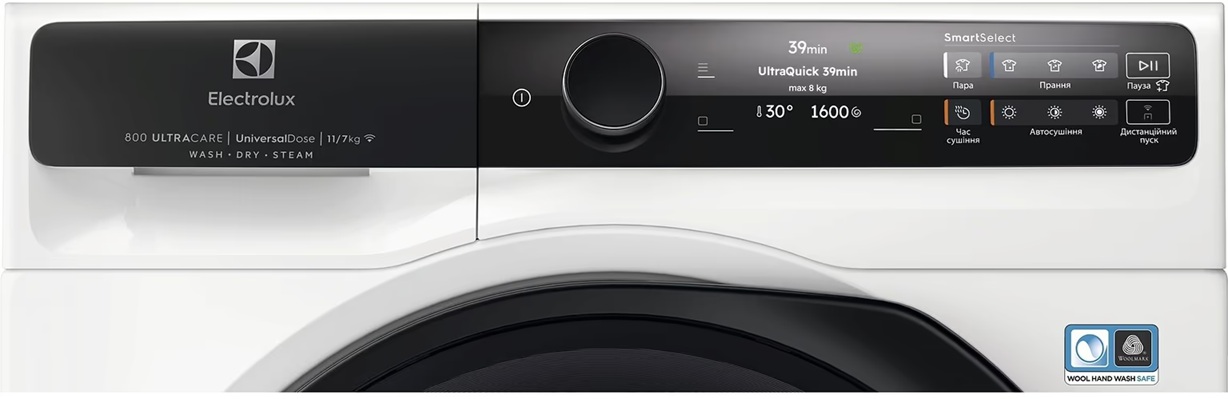 Пральна машина ELECTROLUX EW8W7607QU