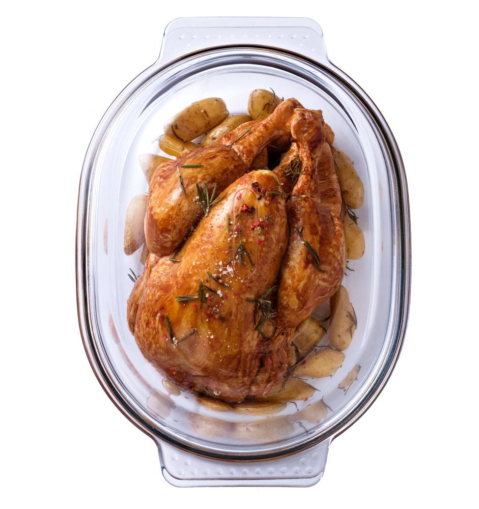 Каструля с/к PYREX кастрюля овал 4.4л+1.4л (460A000/8443)