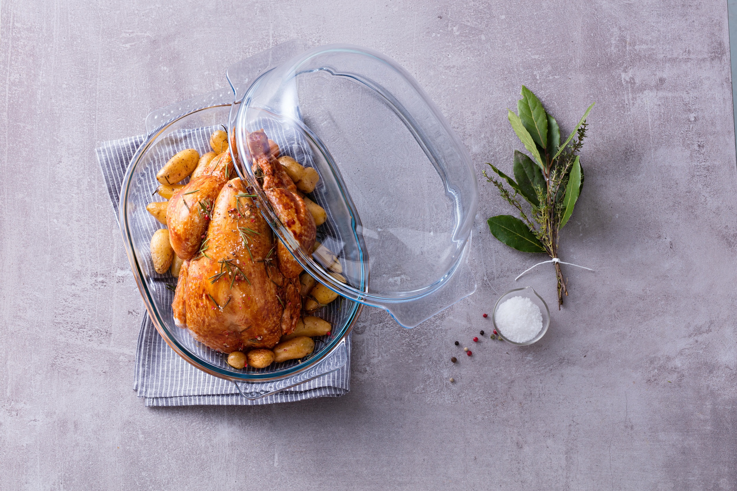 Каструля с/к PYREX кастрюля овал 4.4л+1.4л (460A000/8443)