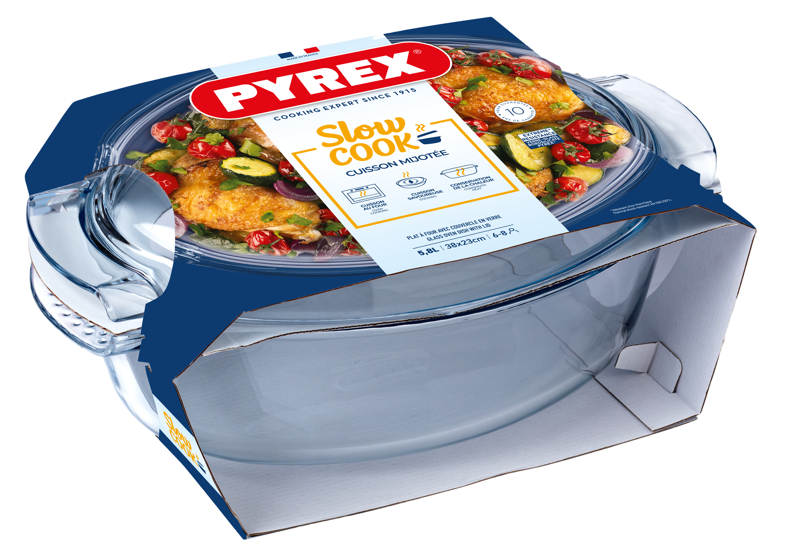 Каструля с/к PYREX кастрюля овал 4.4л+1.4л (460A000/8443)