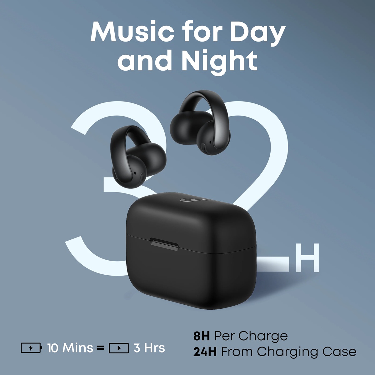 Гарнітура Anker SoundСore AeroClip Black (7101817)