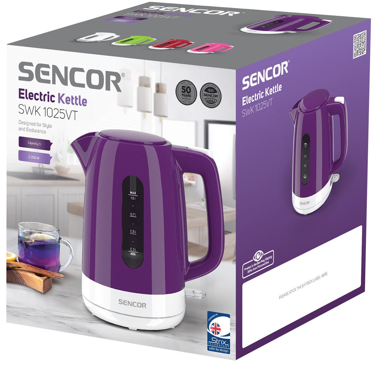 Чайник SENCOR SWK 1025VT