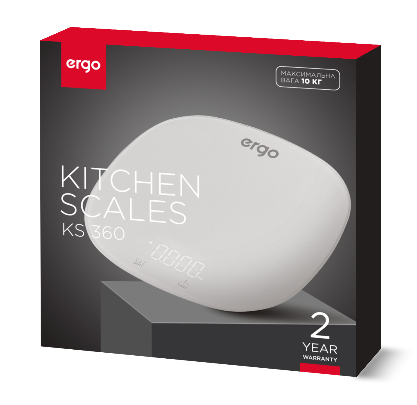 Ваги кухонні ERGO КS 360