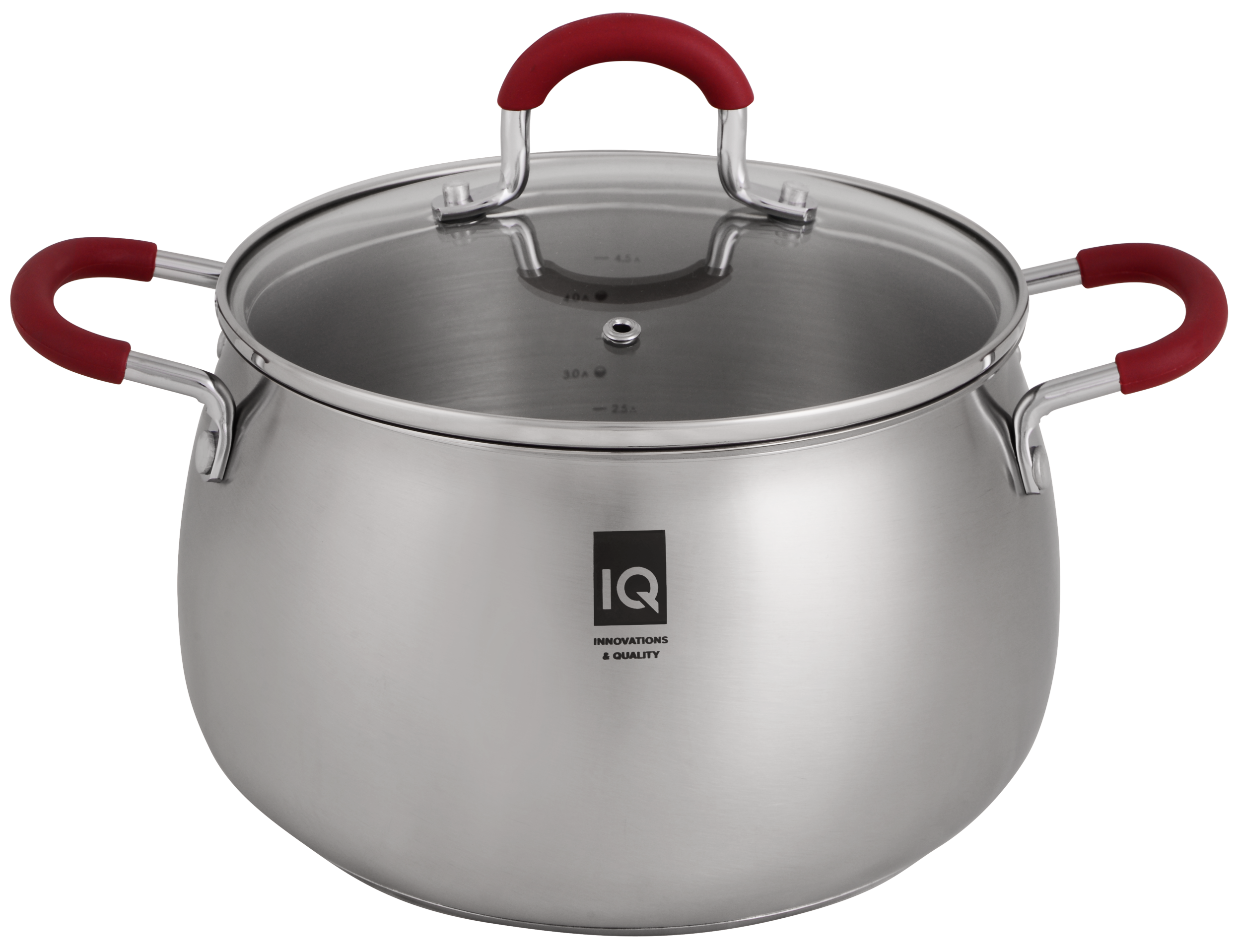 Каструля IQ Be Royal 24 см (5.2 л) з кришкою (IQ-2051-24)