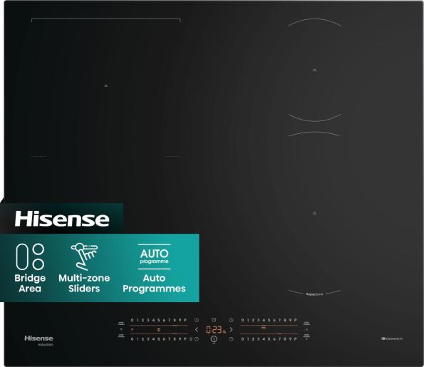 Електрична варильна поверхня Hisense HI6432BSCWF