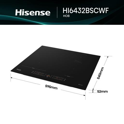 Вбуд. поверхня HISENSE HI6432BSCWF