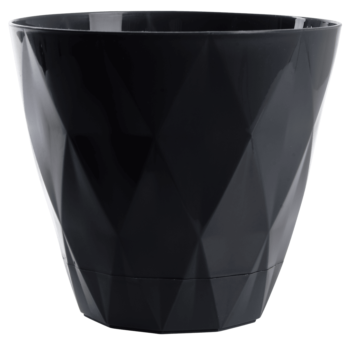 Горщик для квітів Violet House 0198 PRIZMA DARK GREY 1.5 л