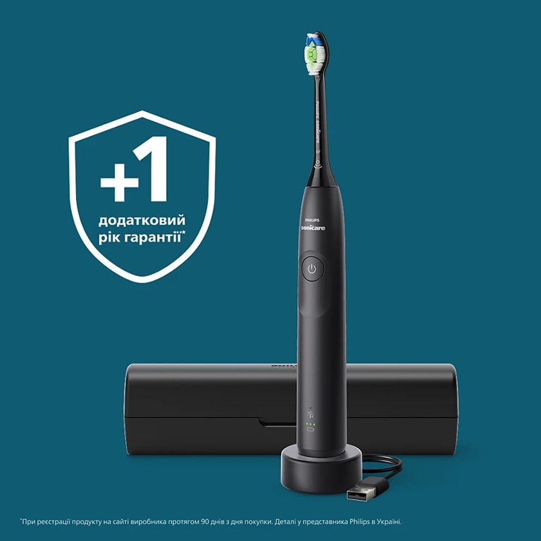 Зубна електрощітка PHILIPS HX7101/02 Sonicare 5300 Black