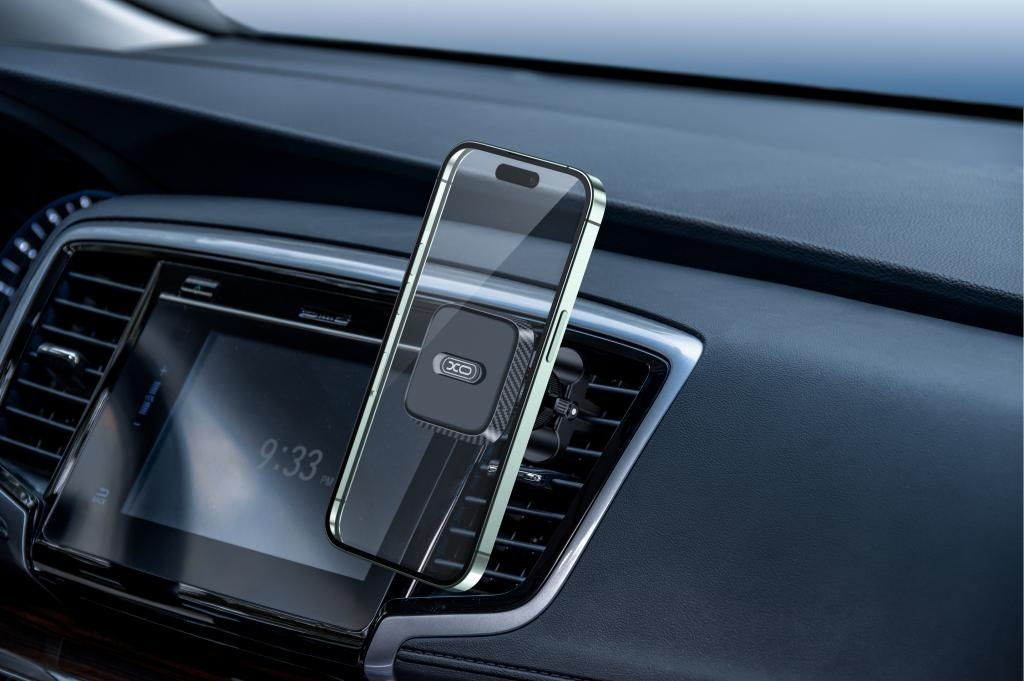 Автотримач XO C123 Air Vent Car Holder Square Magnetic Bracket Black (7109733)