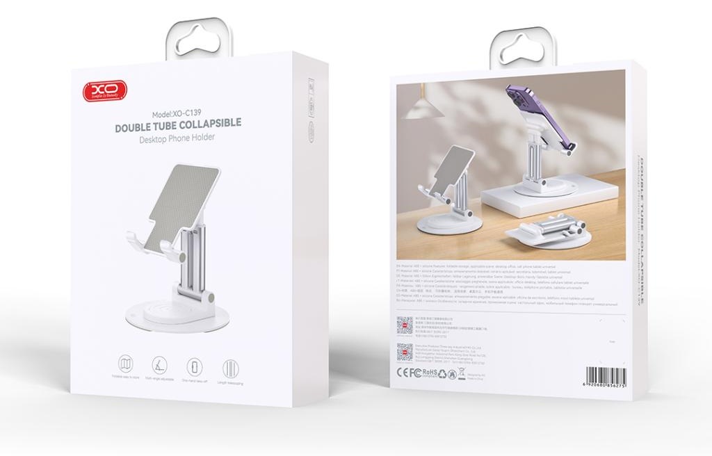 Універсальна підставка для телефону XO C139 White (7109742)