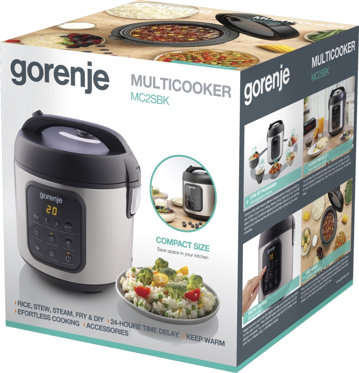 Мультиварки GORENJE MC2SBK